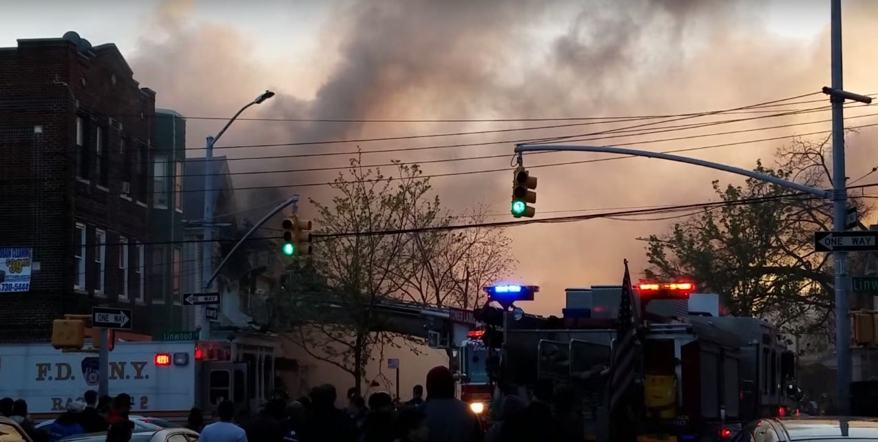 Fire in Brooklyn