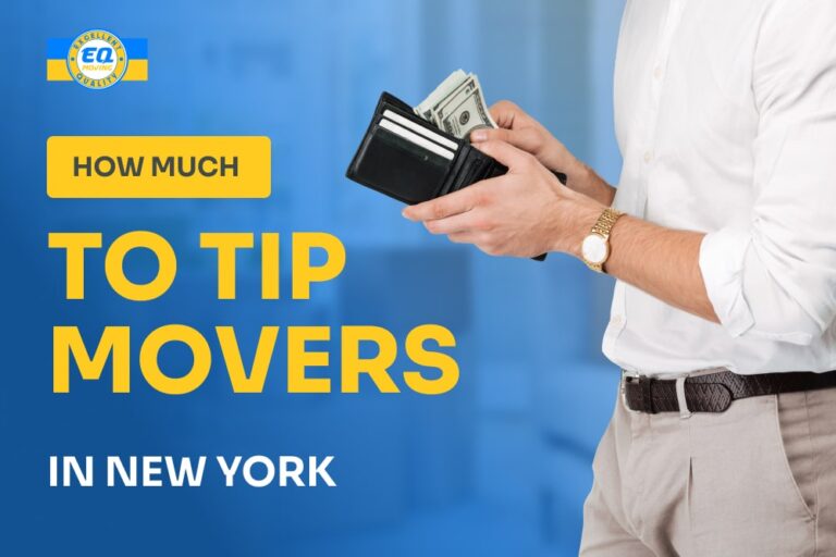 How much to tip movers in New York