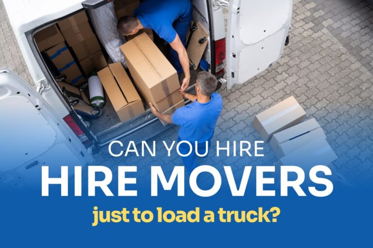 Can you hire movers just to load a truck