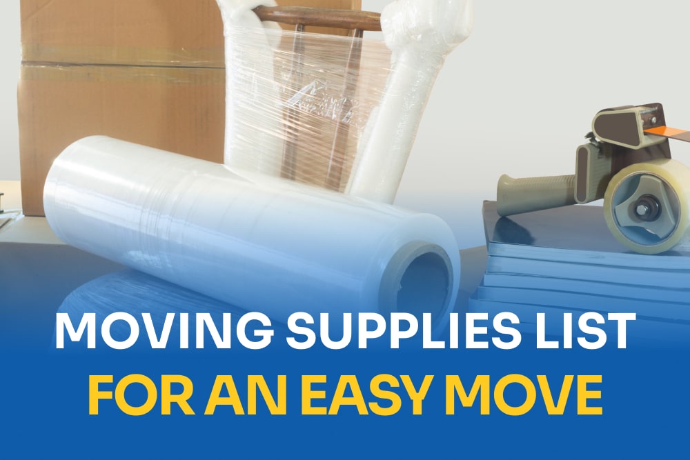 Moving Supplies List